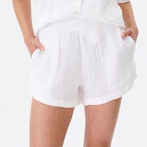 Rip Curl Women's High Waist White Shorts